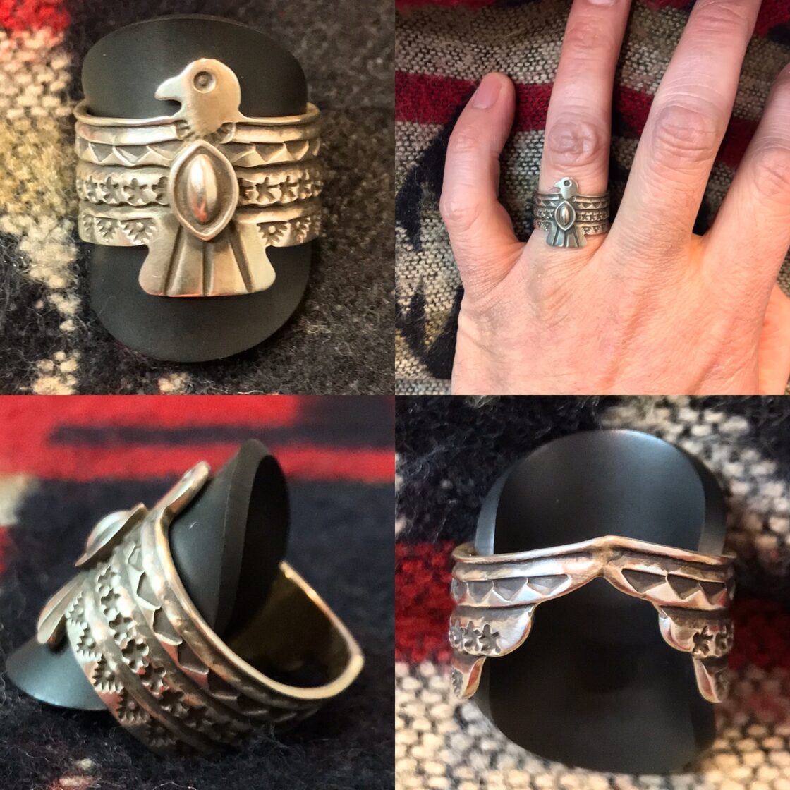 DARRELL CADMAN / スタンプワーク サンダーバード / NAVAJO ナバホ 
