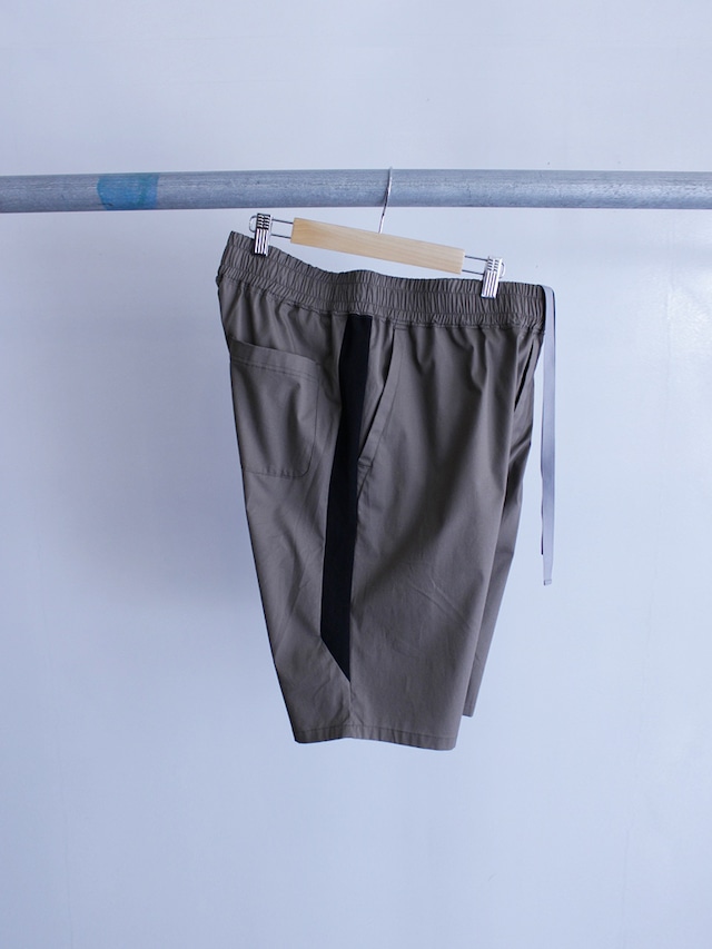 Garage.U.W STRETCH BROAD POPLIN BLADE TRACK SHORTS