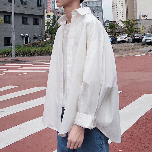 「新品未使用」韓国オーバーサイズシャツ