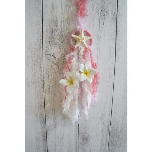 Mini Dreamcatcher Plumeria