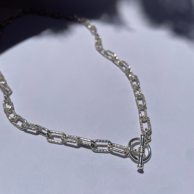 Engraving Chain Necklace / Sterling Silver