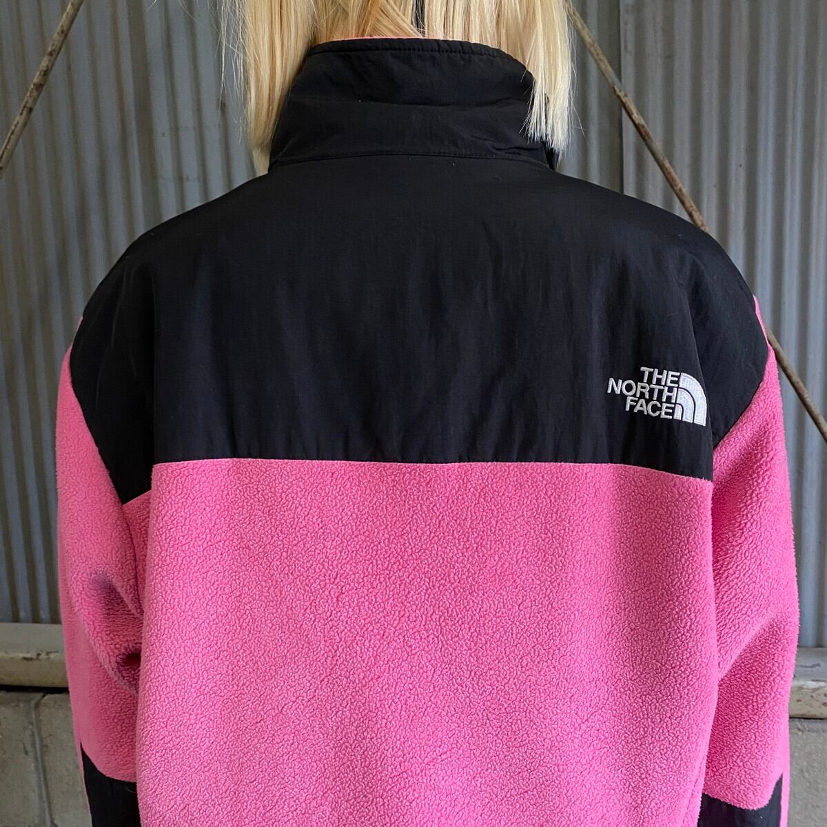 THE NORTH FACE ザ ノースフェイス デナリジャケット レディースXL 古着 ナイロンxフリースジャケット アウトドアジャケット ピンク  ポーラテック 【ブルゾン・ジャケット】【CS2301-50】 | cave 古着屋【公式】古着通販サイト