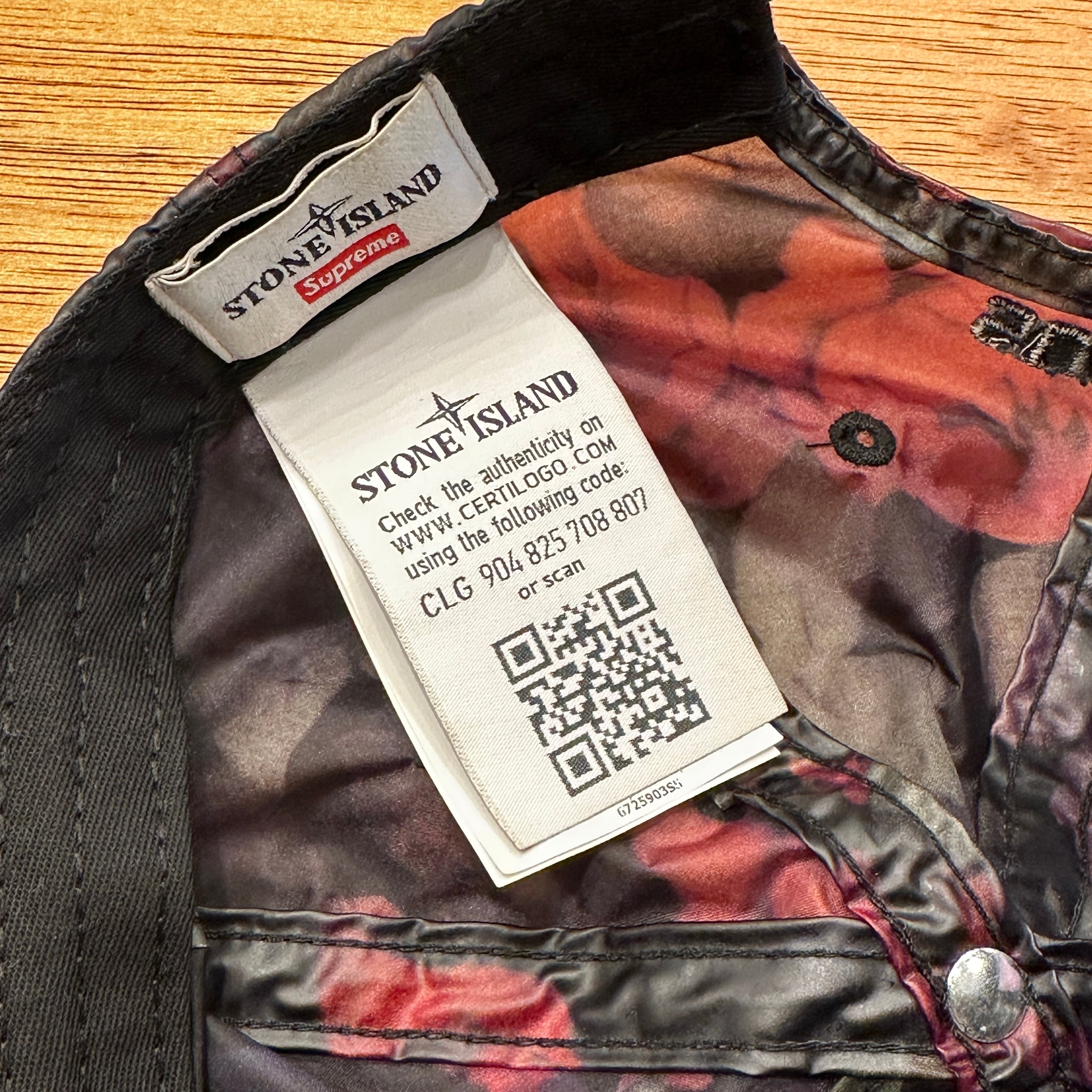 SUPREME×STONE ISLAND LAMY 6-PANEL CAP | safarionline