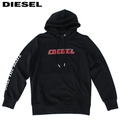 DIESEL ディーゼル パーカー スウェット プルオーバー 長袖 メンズ　S-GIRK-HOOD-K10 BLACK