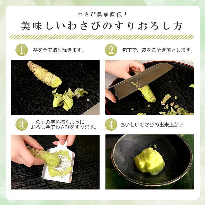 トー様 生わさび 大小混合2㌔ - 野菜