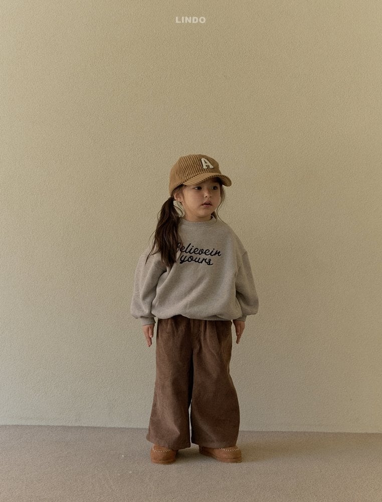 【予約商品】 believe sweatshirt