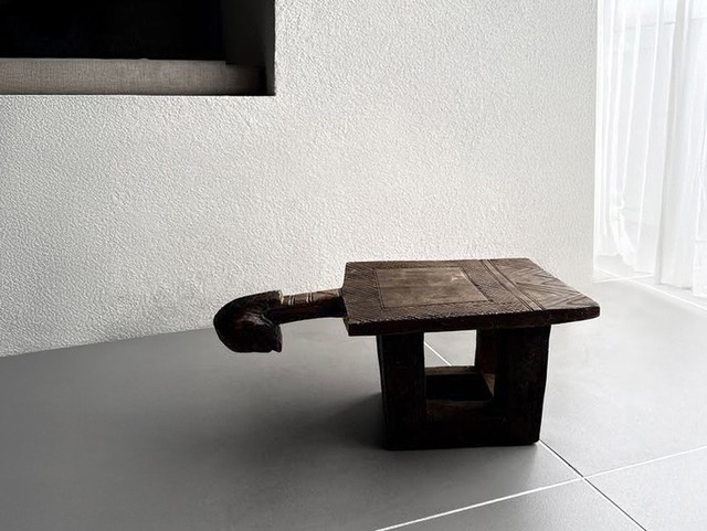 スツール ドゴン族 マリ共和国 木製 テーブル｜アフリカ 家具｜Dogon people stool, table Mali