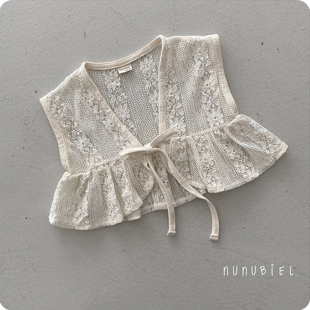 【取寄】nunubiel｜maze vest｜マゼベスト｜XS-XL｜kids｜26 summer