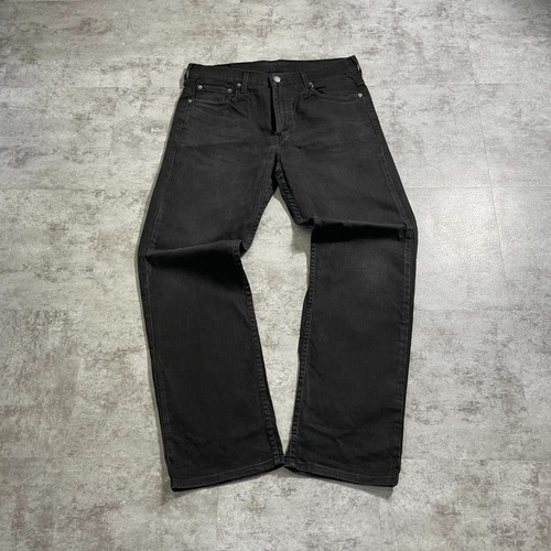 【W33 L32】 japan levi's black リーバイス 569