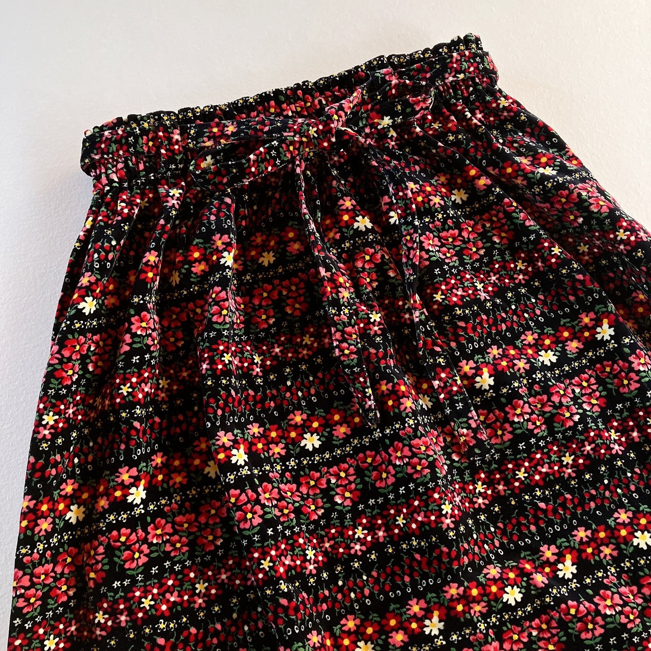 used レトロ 花柄 ロングスカート 古着 ヴィンテージ vintage | 古着屋mojo