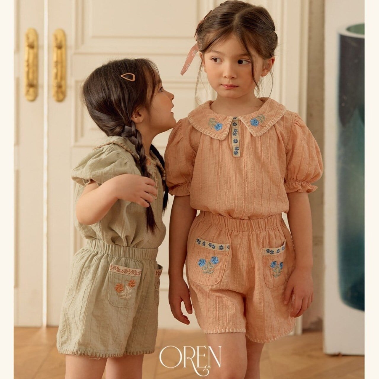 〚予約〛Florin Embroidered Set <kids>