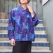 USA VINTAGE GRADATION QUILTING DESIGN SHIRT/アメリカ古着グラデーションキルティングデザインシャツ