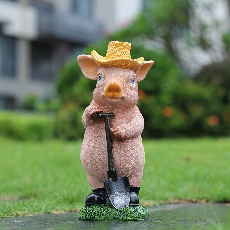 陶器製イノシシ置物 白と緑のセット 陶器製イノシシ置物 白と緑