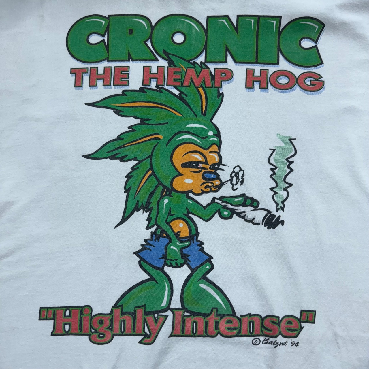 90s CRONIC THE HEMP HOG TEE | UNION3 Vintage Tee