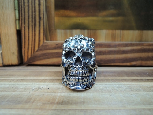 クレイジーピッグ　CrazyPig 990 EL MUERTO MEXICAN SKULL RING