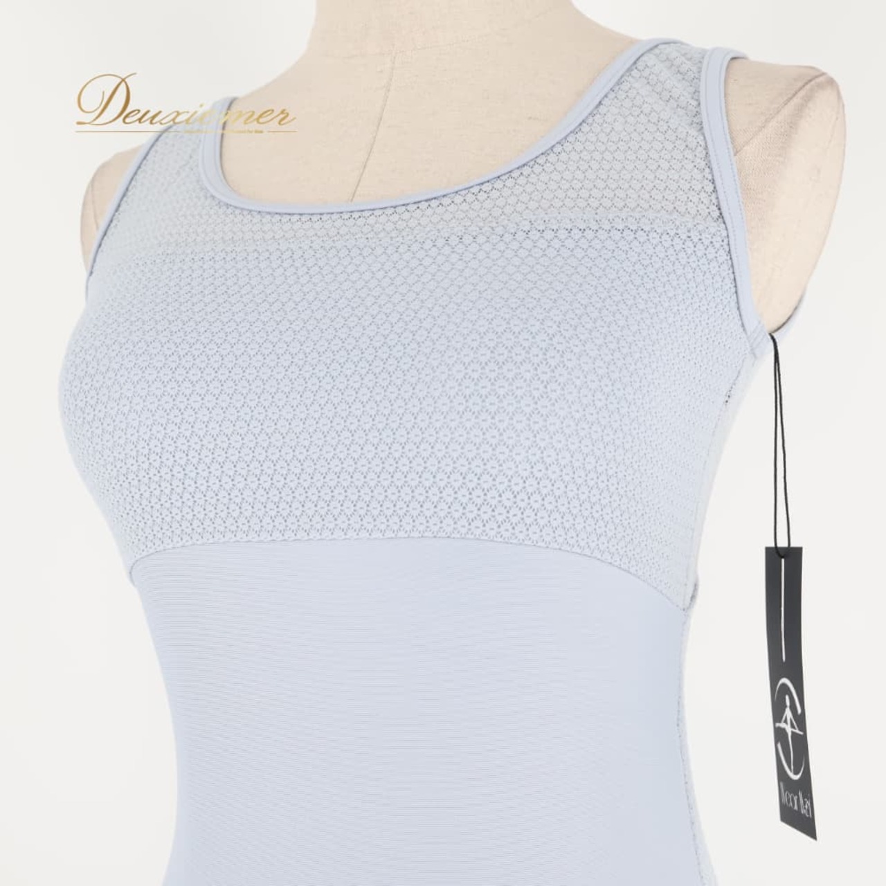 バレエ 衣装 Wear Moi ウェアモア レオタード レッスンウェア グレイ系 ブルー系 ライトグレー 水色 グレー レース レッスン 練習 ダンス レディース ダンス衣装 かわいい
