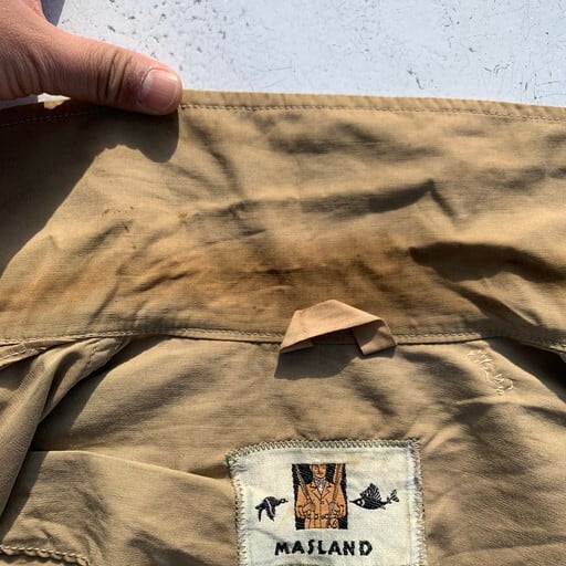 50's MASLAND マスランド CREEK COAT クリークコート フィッシング