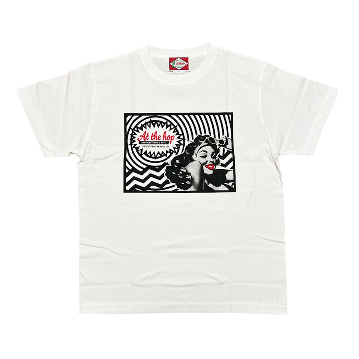 AT THE HOP ピンナップガールTシャツ | AT THE HOP