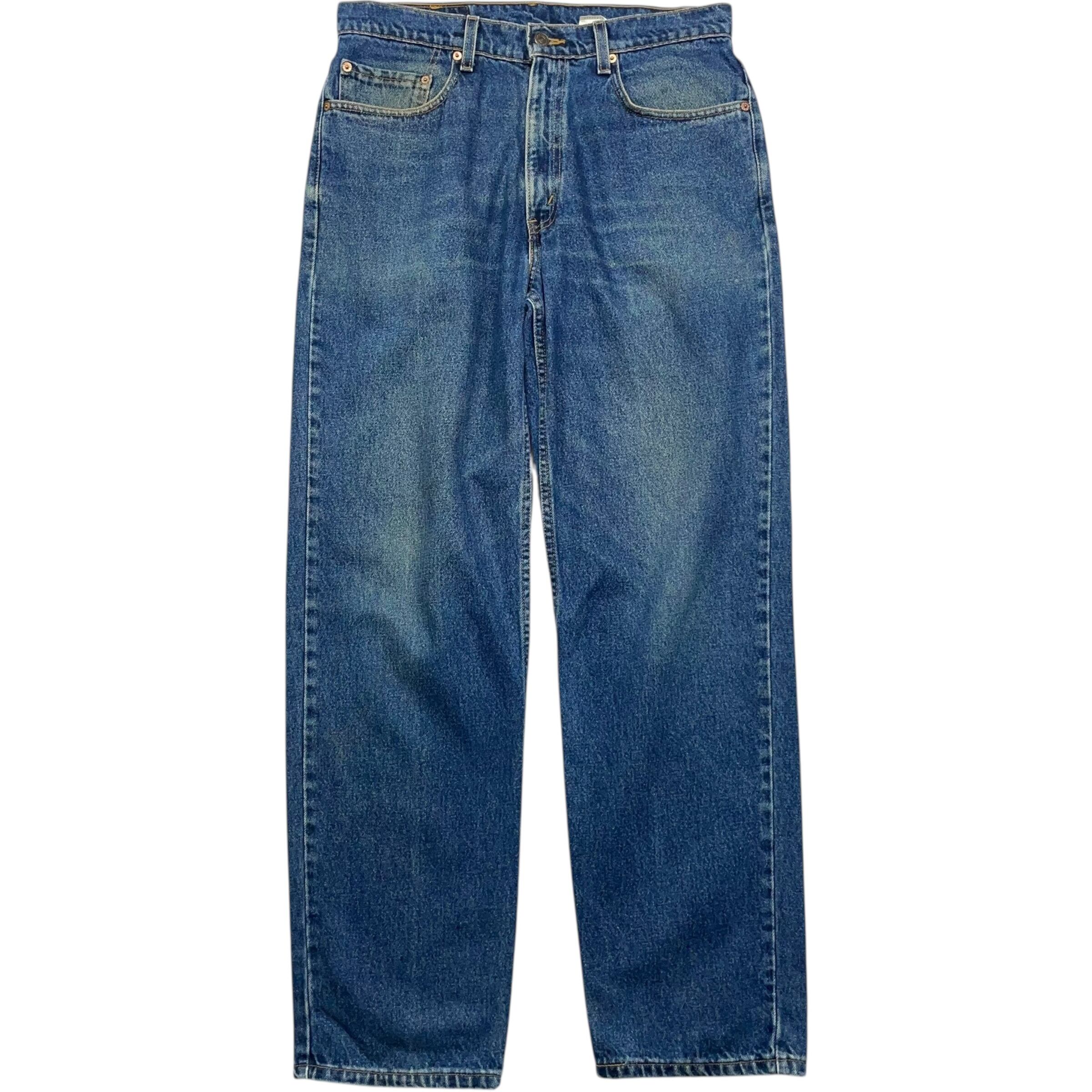 《実寸W34L33》Levi's リーバイス 550 デニムパンツ バギーパンツ テーパード 90年代 vintage no.7718