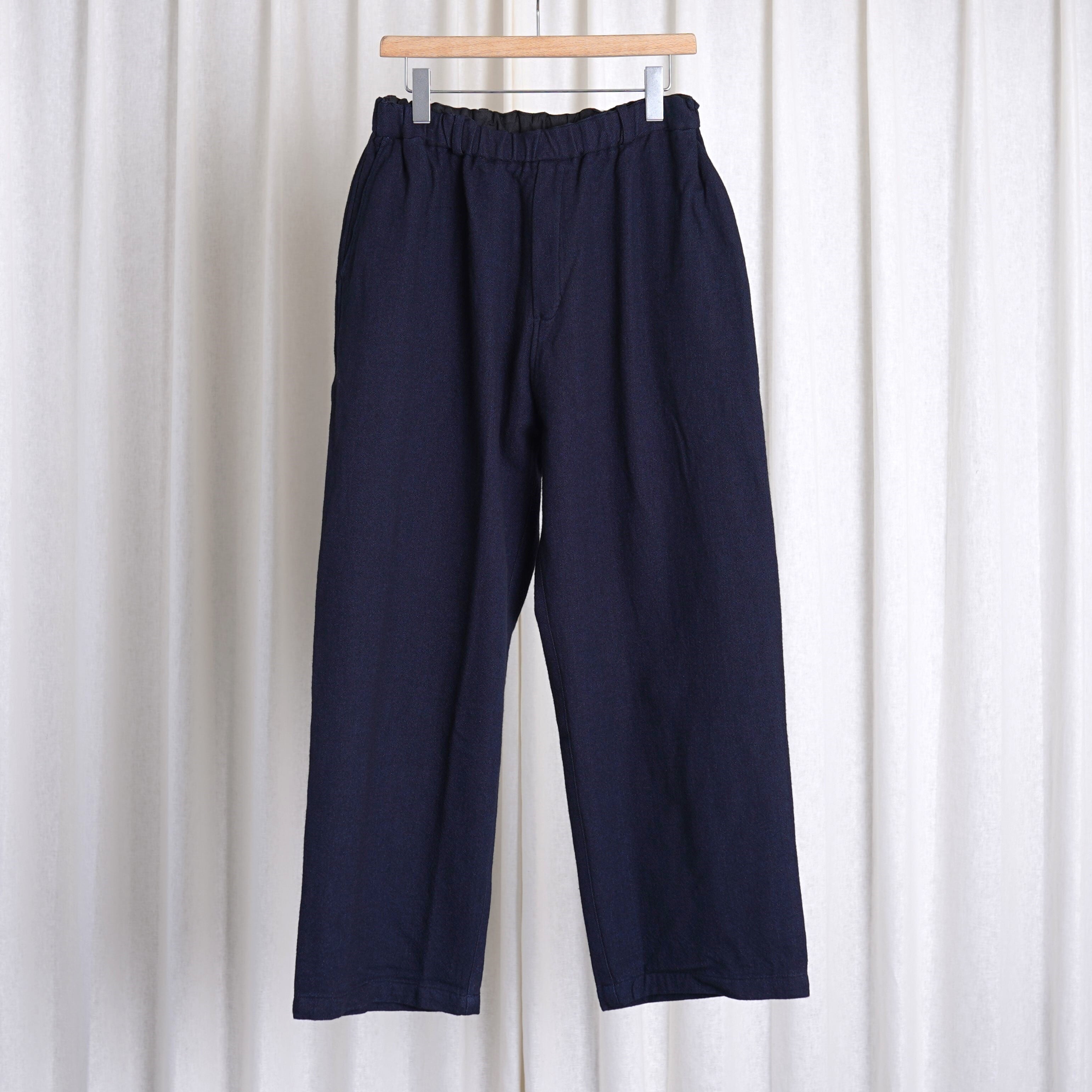 MITTAN / ウールワイドデニム " 紺"