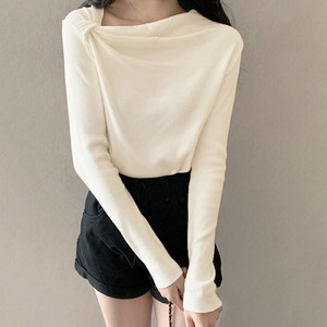 オフショルダー ニット 長袖 トップス レディース 春秋冬 韓国 きれいめ 大人 カジュアル シンプル フェミニン オフショル タイト 大人可愛い 大人女子