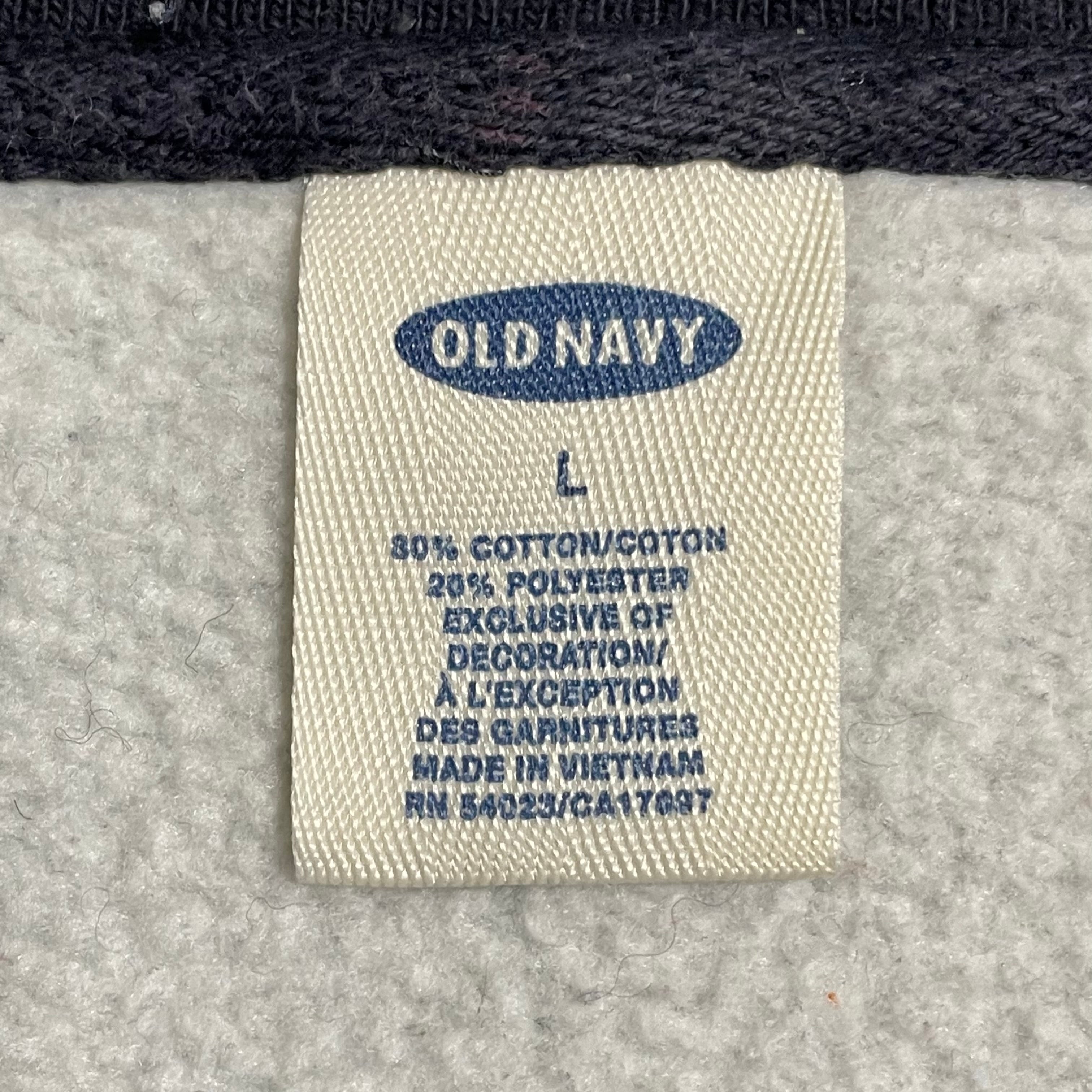 90s OLDNAVY オールドネイビー ハーフジップ ナイロン パーカー