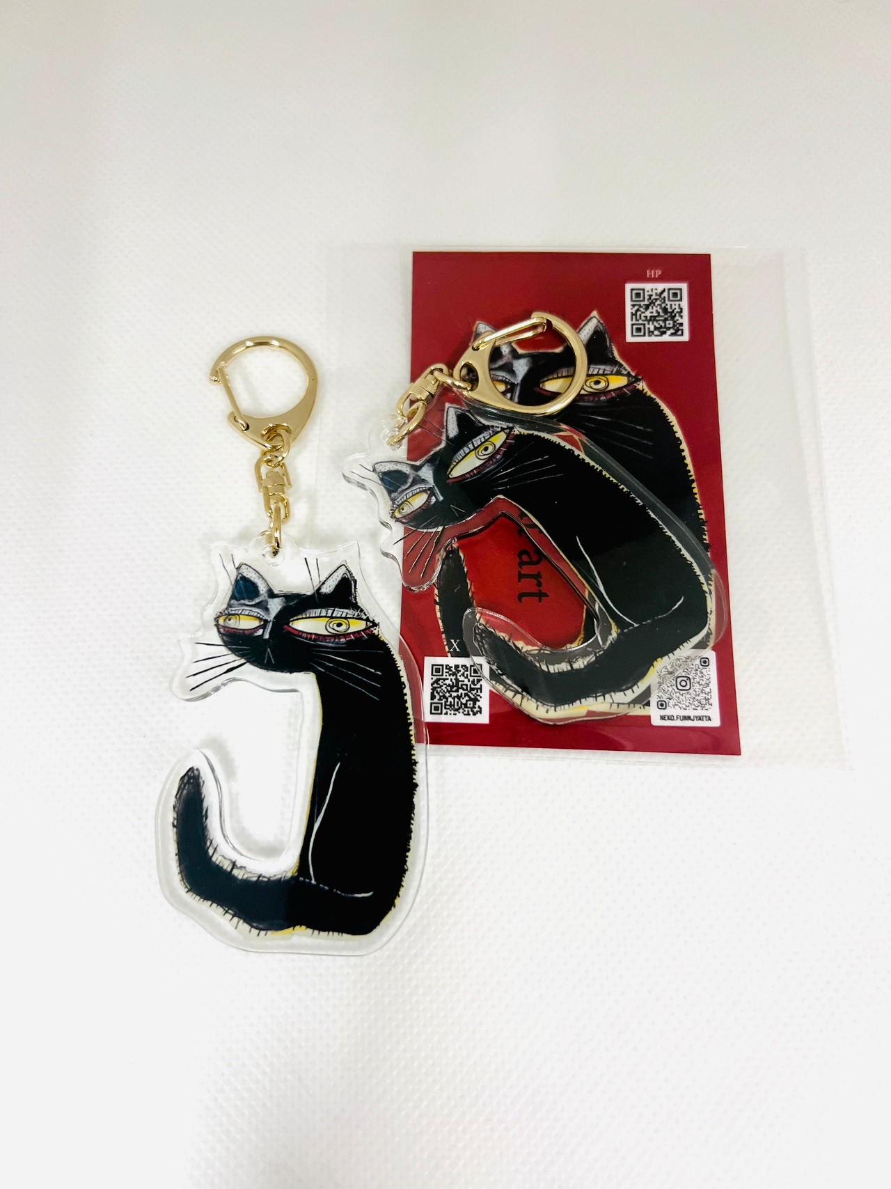 猫キーホルダー(small）