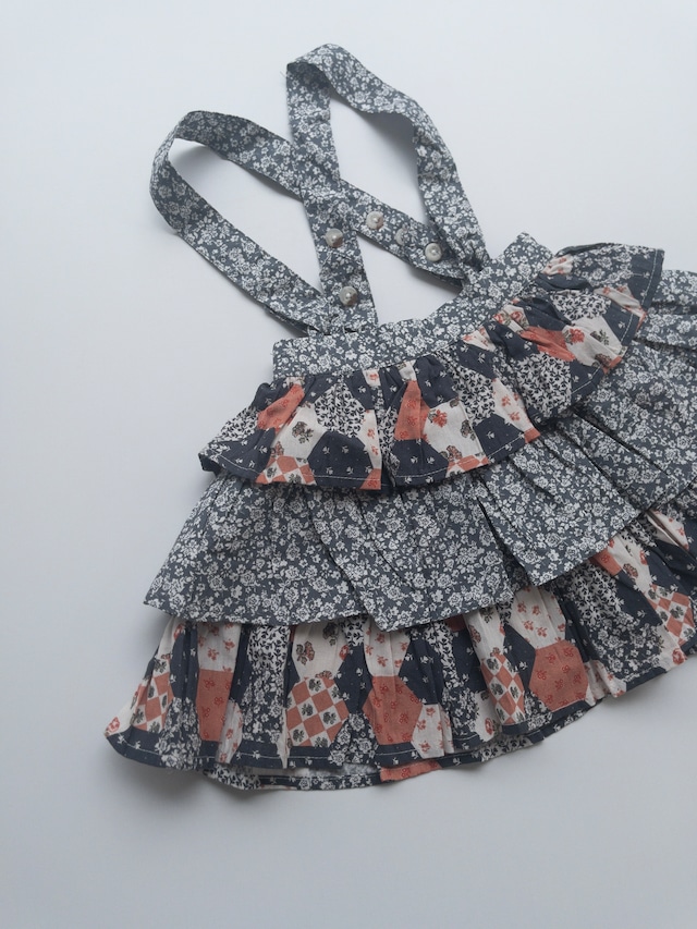 《即納》Little Cotton Clothes /Aria Rara Skirt Patchwork Floral