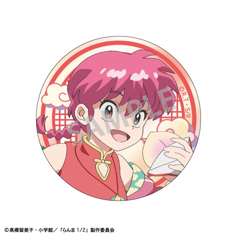 らんま1/2 トレーディングメタリック缶バッジ/チャイナコーデ BOX 全10