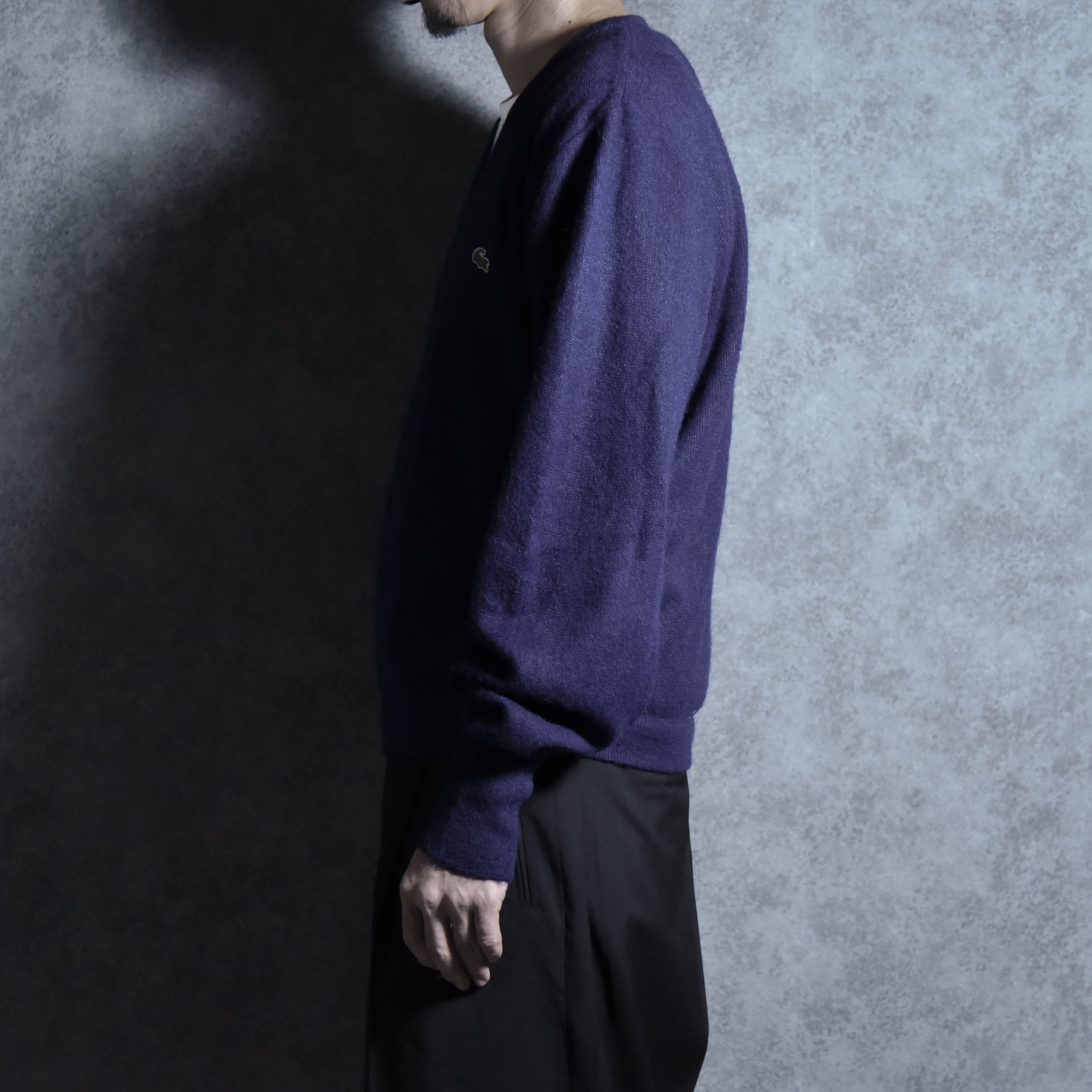 70年代 80年代 フランス ラコステ ネイビー サイズ4 長袖 古着通販 サイト | IDENTITY official web store (アイデンティティー)