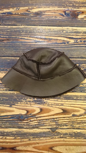 BOWWOW "BAD Ⅱ MOUTON HAT" BROWN COLOR