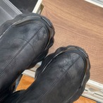 Genuine Leather Platform Slim-Fit Boots (ME499)