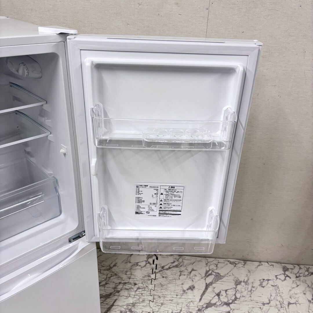21297 一人暮らし冷蔵庫 MAXZEN 2023年製 117L ◇大阪市内・東大阪市他