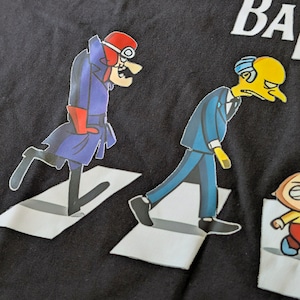 【 The BADS 】Abbey Road / アビーロード / アビイ・ロード / 映画Tシャツ / 80'90' MOVIE / Tシャツ〚アメリカン雑貨 アメトイ〛