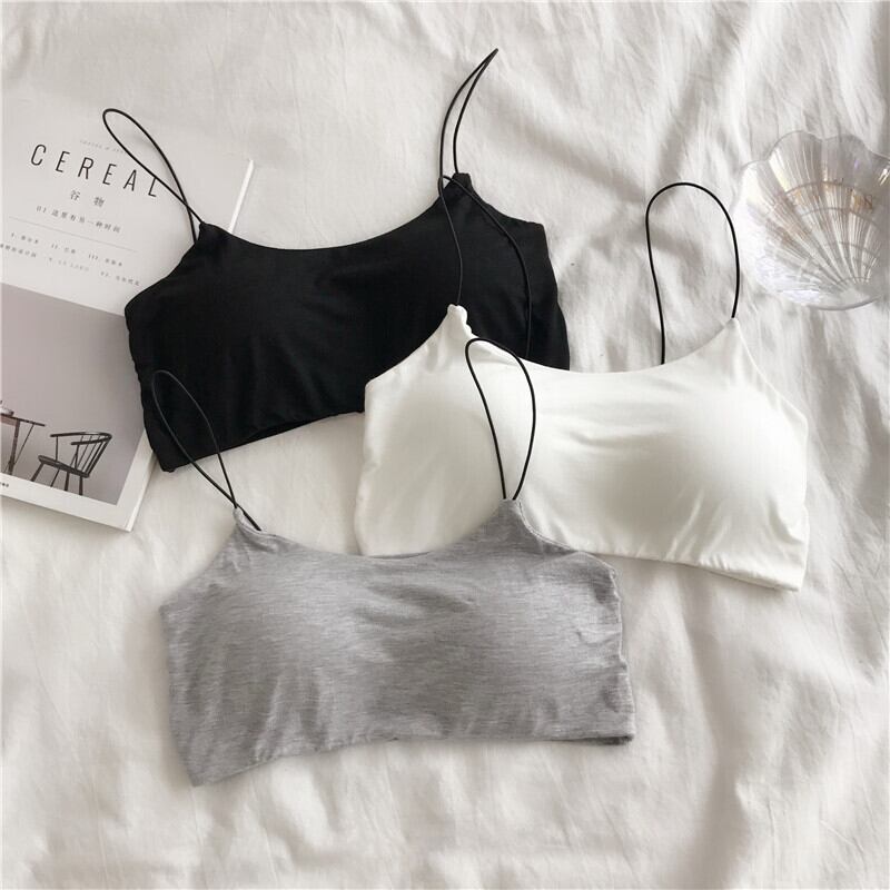 Xia Fangzouguang美しいバック下着女性スチールリングなしスポーツ薄いスリングネット赤い包まれた胸が集まった学生のチューブトップ YY-ファッション25207157116