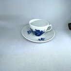 コーヒーカップ＆ソーサー　ロイヤルコペンハーゲン　ブルーフラワー　Royal Copenhagen　 12twdu18-2