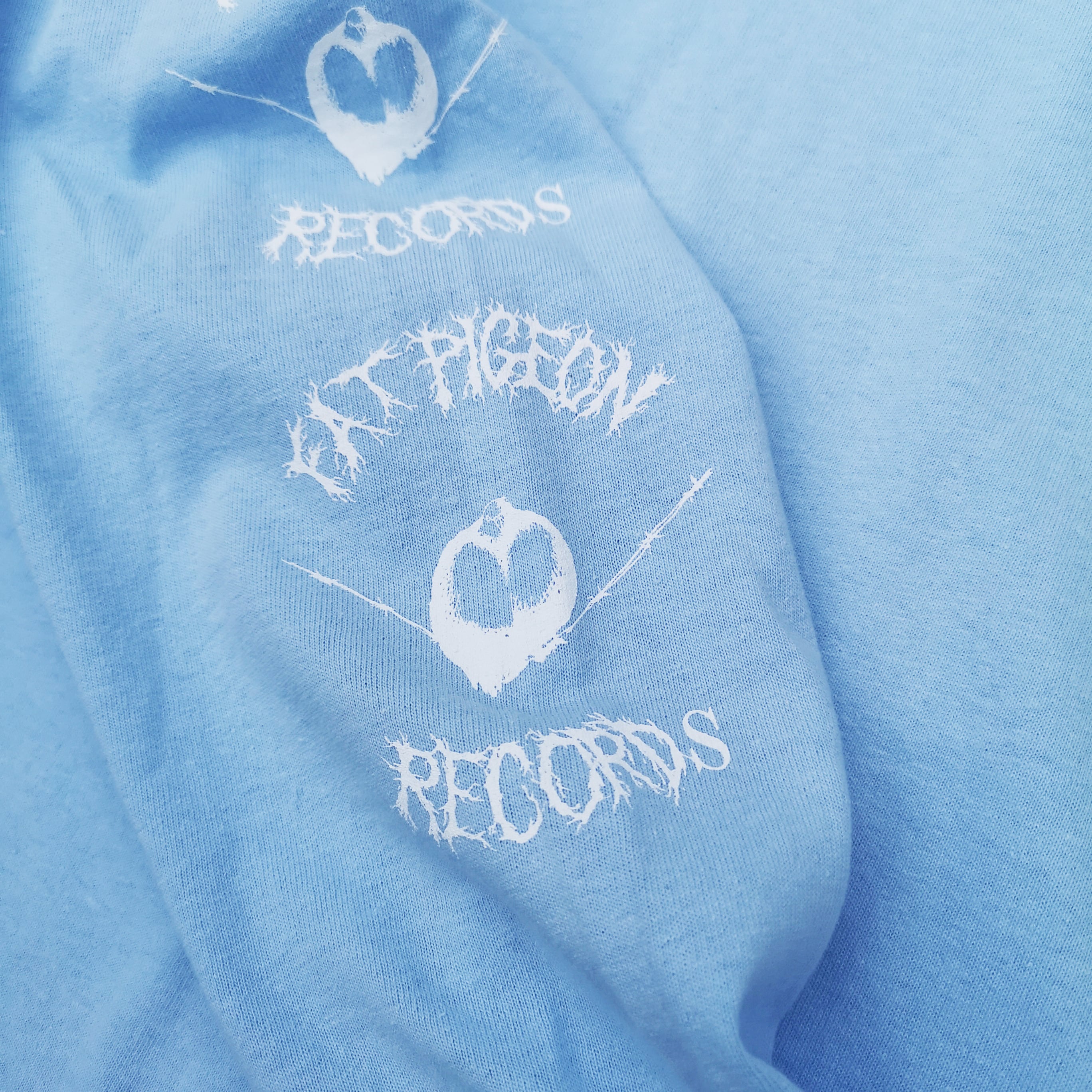 FAT PIGEON RECORDS LONG TEE