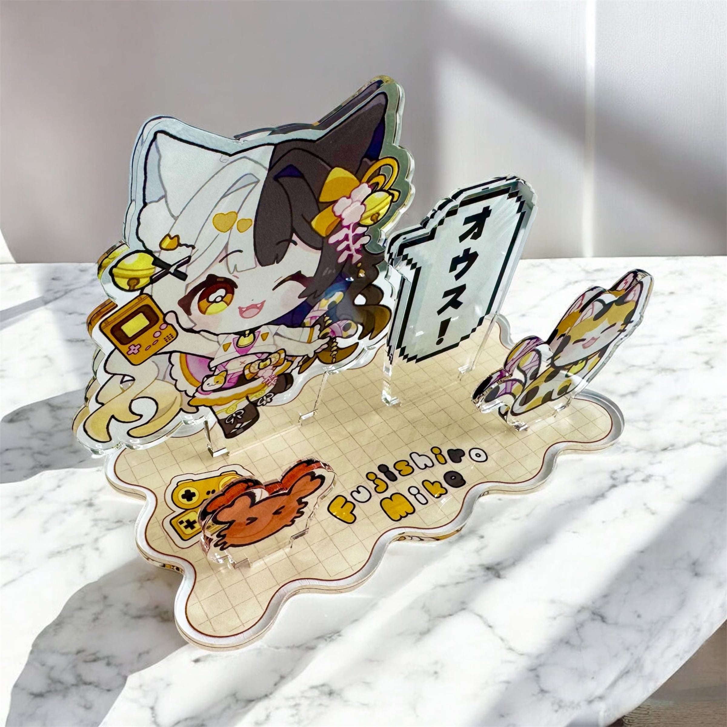 藤白みけアクリルジオラマ | みけのどうぐや