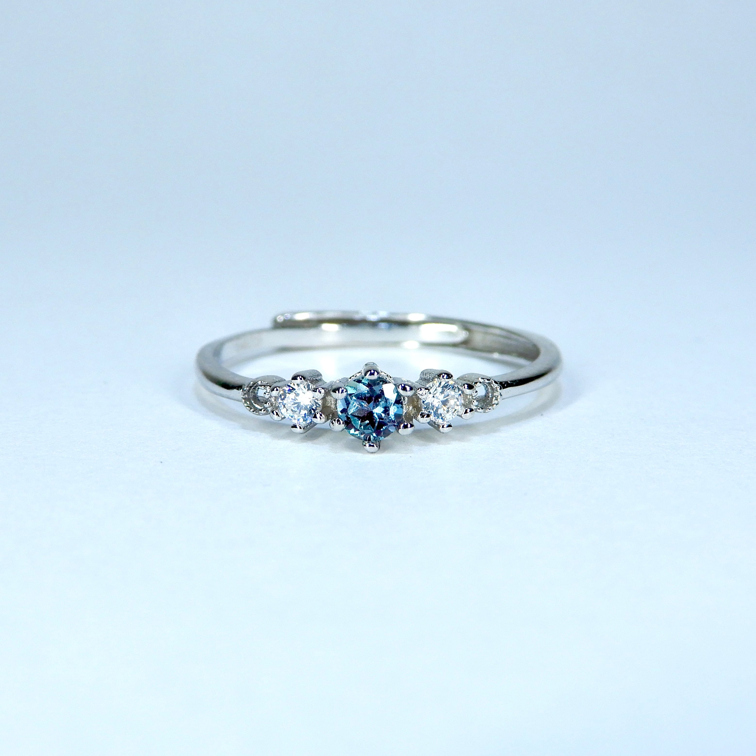 プラいちRing♦︎合成アレキサンドライト♦︎