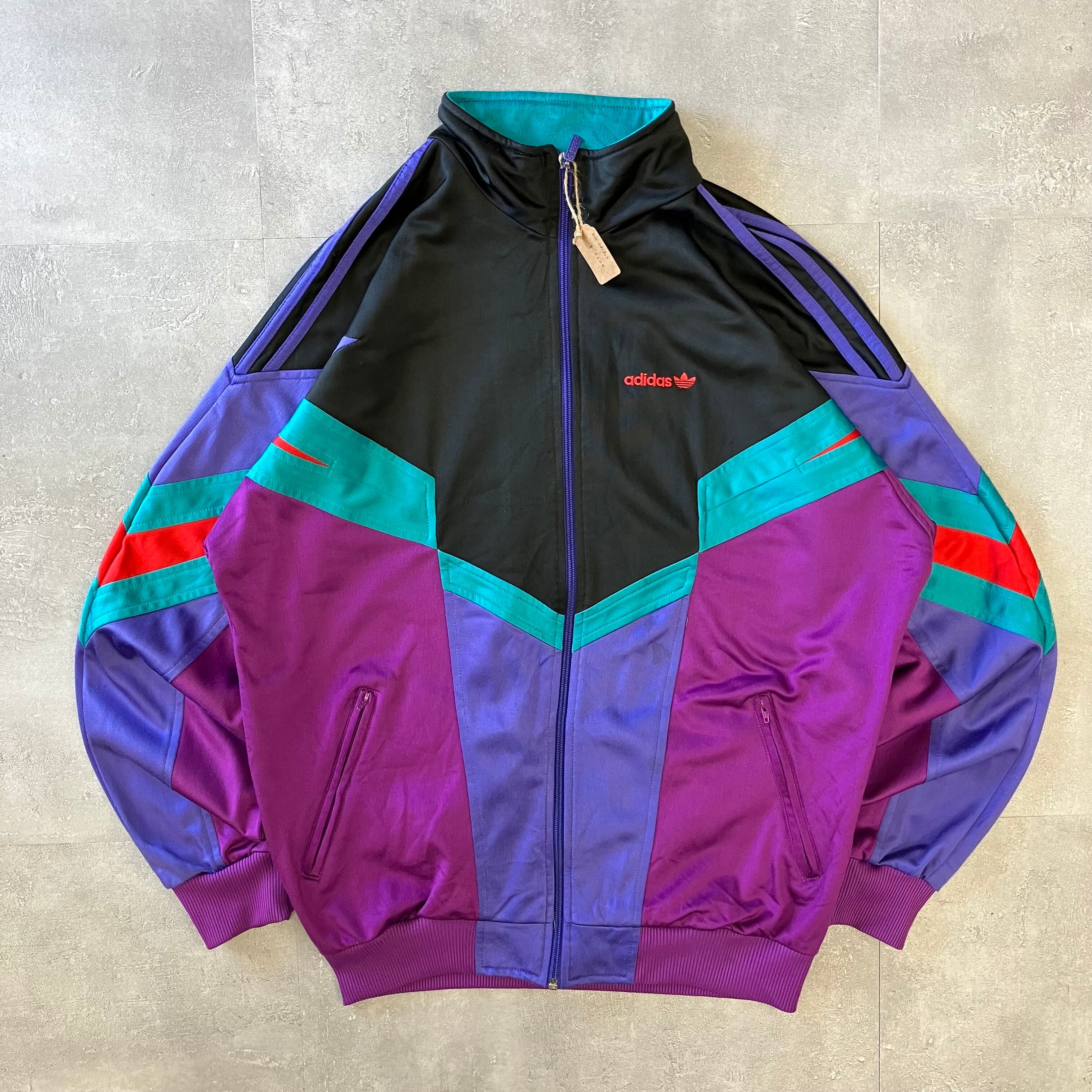 adidas 80s vintage トラックジャケット マルチカラー No.1735