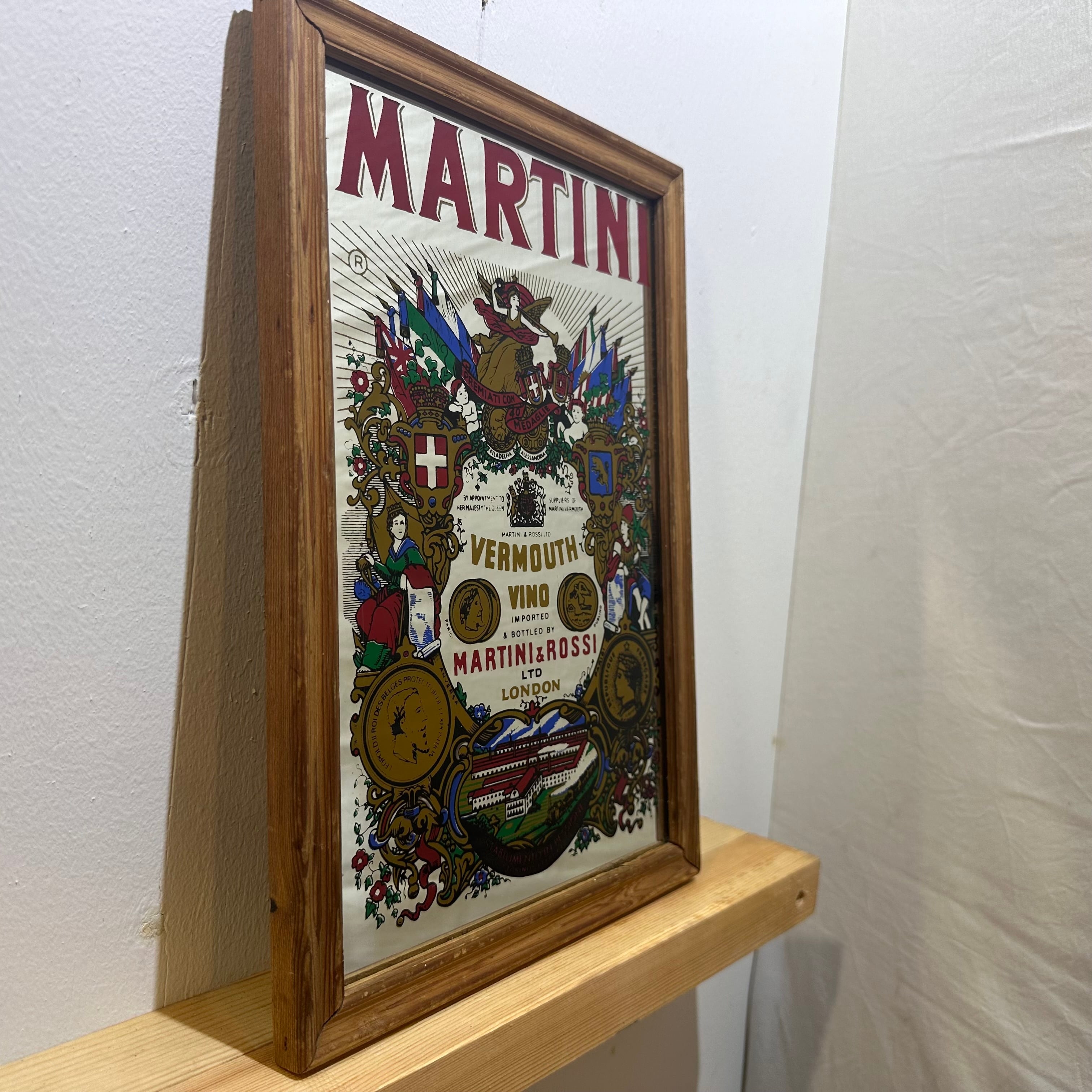 MARTINIパブミラー | Various Vintage