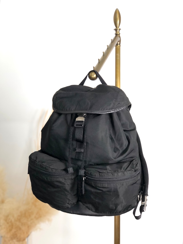 Salvatore Ferragamo サルヴァトーレ フェラガモ バックパック ブラウン ヴァラ レザー型押し vintage ヴィンテージ オールド 5t6wvc