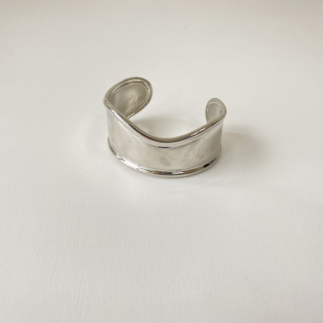 silver wave bangle