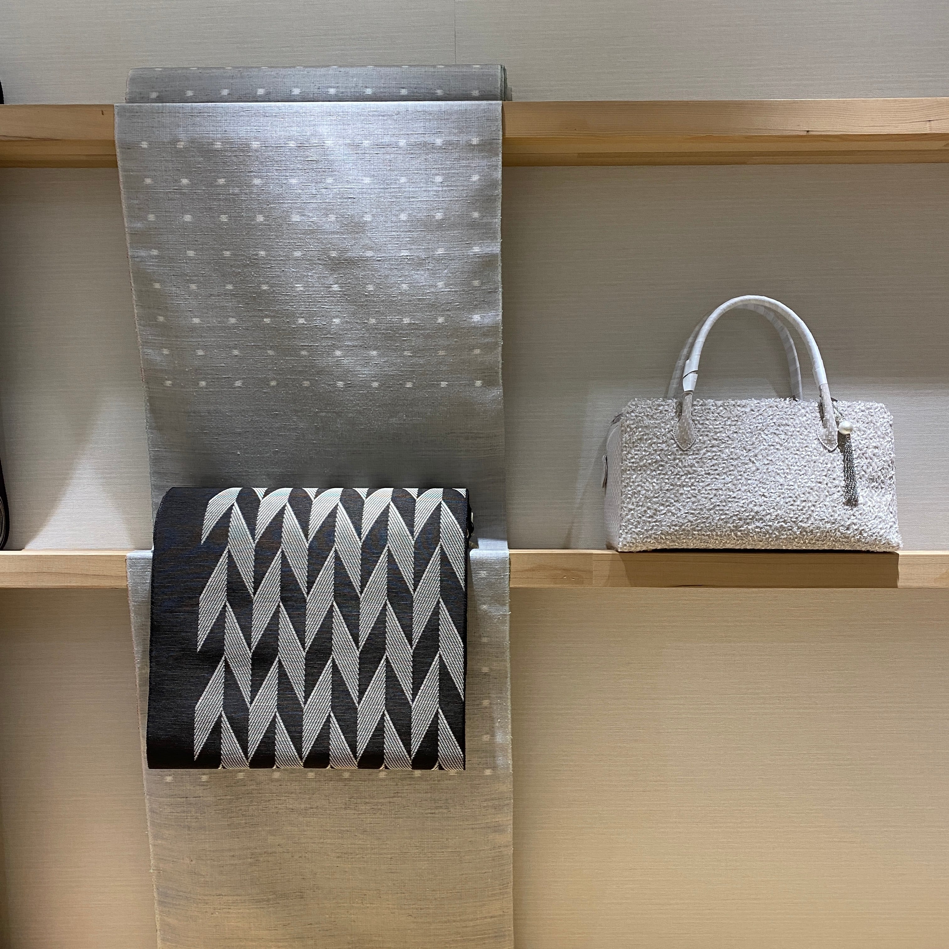 誂え品】米沢織 八寸名古屋帯 ＊お仕立代込 | きもののここち 透佳