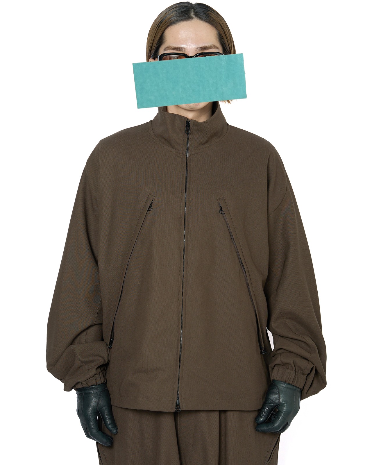 ROTOL "Cotton Serge Ventilated Blouson 〔BROWN〕"