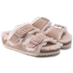 ［BIRKENSTOCK］Arizona／アリゾナ Kids Suede Shearling (26-35)｜Light Rose