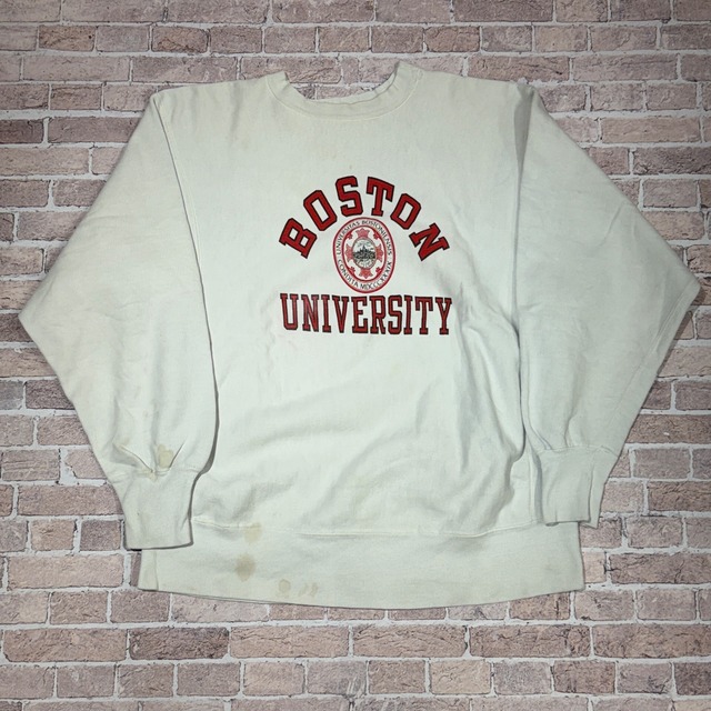 1980'S CHAMPION BOSTON UNIVERSITY REVERSE WEAVE