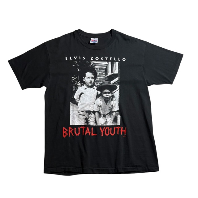 vintage 1990’s ELVIS COSTELLO music tee “BRUTAL YOUTH”
