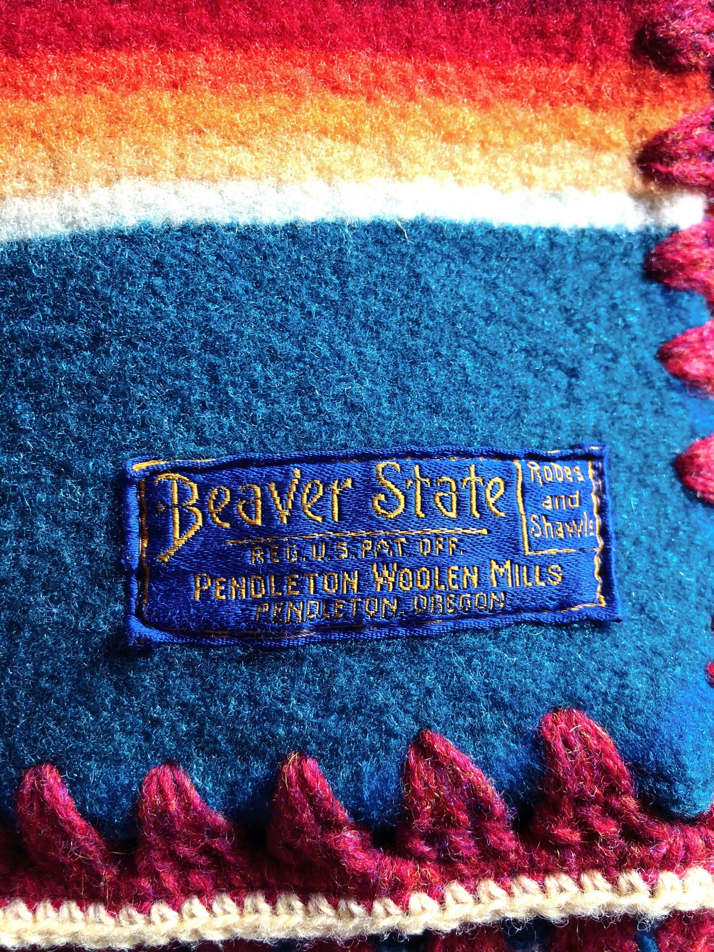 ペンドルトンのリメイクブランケット 毛布 Beaver State ペンドルトンのリメイクブランケット 毛布 Beaver State