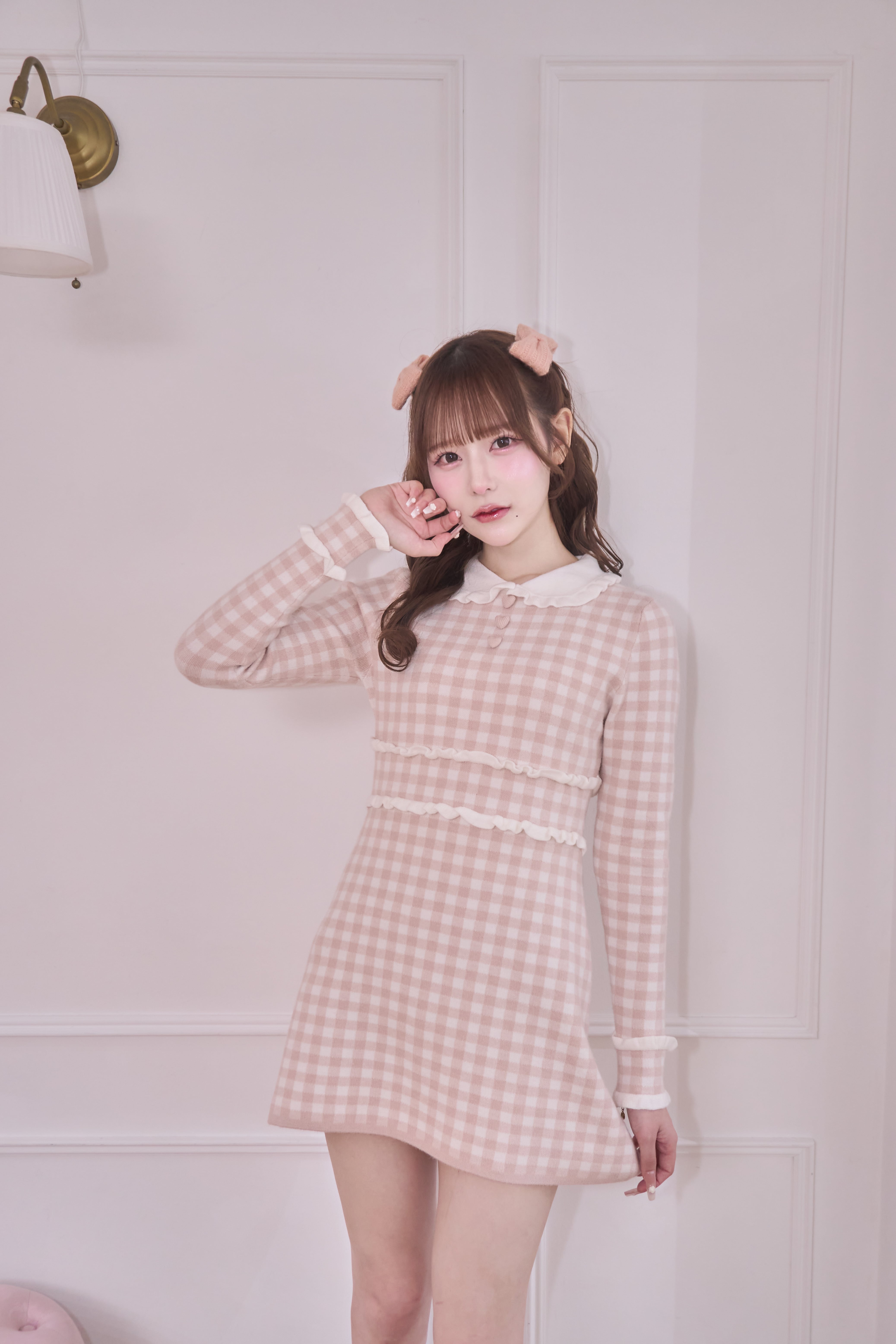 bebe frill knit op | meltie